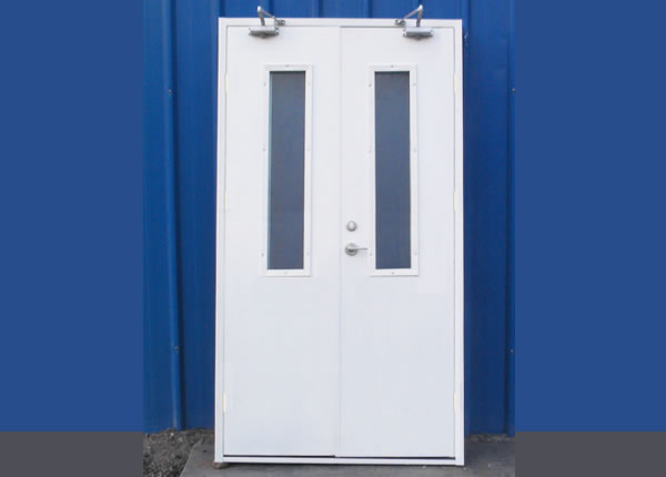 2.1A類鋼質(zhì)雙扇帶玻璃防火門（甲級(jí)）