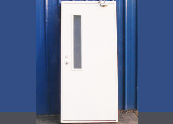 11.1A類鋼質(zhì)單扇帶玻璃防火門（乙級）